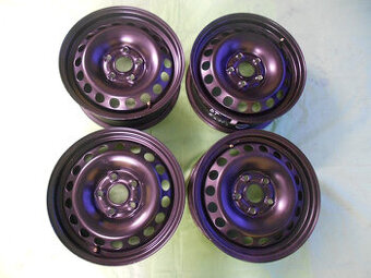 Plechové disky 5x112 R15 Škoda Octavia II, Vw Golf V, VI