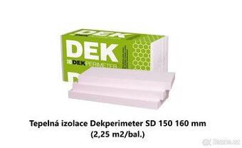 Tepelná izolace Dekperimeter SD 150 160 mm