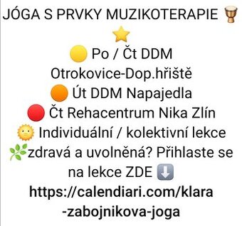 Jóga Zlín - permanentka