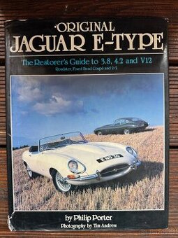 JAGUAR E-TYPE ETYPE originální manuál renovátora / sběratele