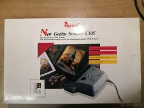 Historický Skener New Genius scanner C105 pouze vybalen - 1