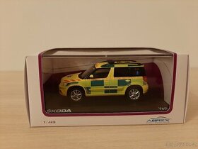 Škoda Yeti Abrex ZZS Pardubického Kraje (2013) sanitka