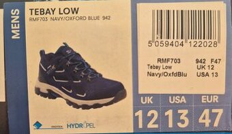 Pánské trekové boty Regatta - Tebay Low, vel. US 12 / EUR 47