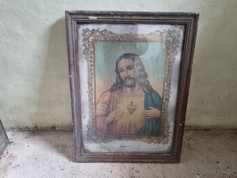 Obraz, rám obrazu. Více kusů.