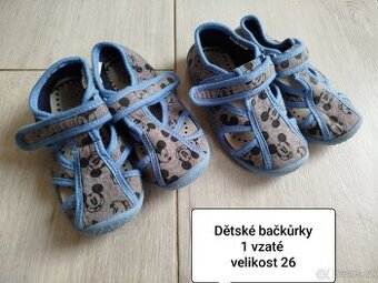 Prodám dětské bačkůrky