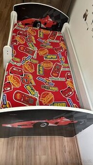 Dětská postel BOOOSKAR FORMULA šuplík 140 x 70 cm včetně mat