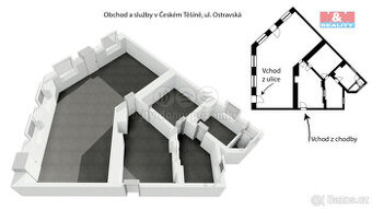 Prodej obchod a služby, Český Těšín, ul. Ostravská