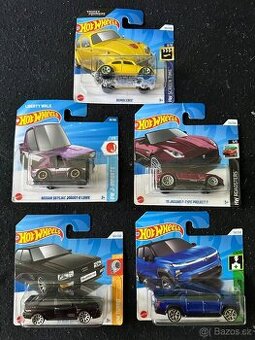 Hot wheels autíčka nove neotvorene 5 kusov (U)