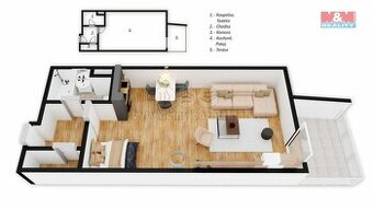 1+kk 68m2 for sale