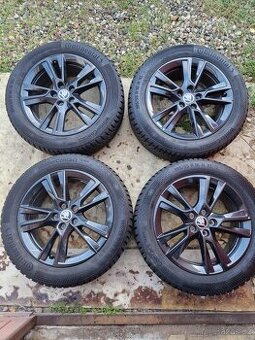4x ALU 16" Škoda PROXIMA BLACK Fabia IV
