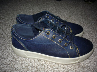 Kožené polobotky zn Ecco vel 36,stélka 23cm