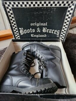 Glády boots & braces,vel 5. (38/39) kožené kotníkové boty