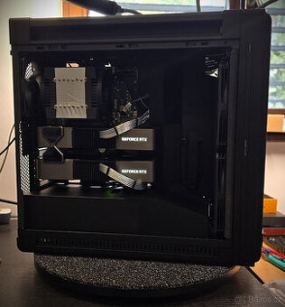 Ai Workstation 2x RTX 3090 AMD Epyc 32Core 128GB RAM 4TB SSD