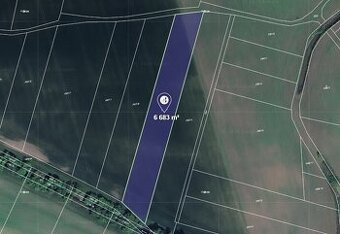 Prodej podílu 1/4 pole 1 671 m², Lázně Bohdaneč