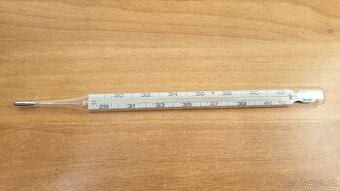 RYCHLOBĚŽKA-RTUŤOVÝ TEPLOMĚR EXATHERM LÉKAŘSKÝ