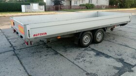 Prodám dvouosý bržděný přívěs Agados Dona 3,5t