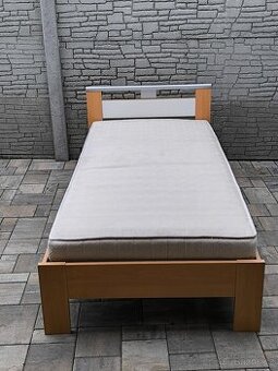 Prodám postel + Matrací 90cm x 200cm
