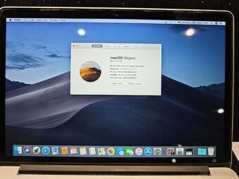 MacBook Pro 15" Mid 2015 i7 / 16GB / 500GB – baterie servis