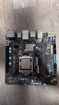 Prodám základní desku MSI + procesor Intel Core i5-6400 + zd