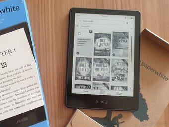 Čtečka knih Kindle Paperwhite 5, JAKO NOVÁ - 1