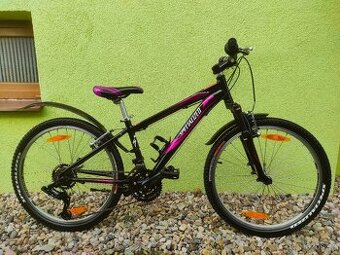 Značkové dětské kolo SPECIALIZED 24" (černá/fialová)#