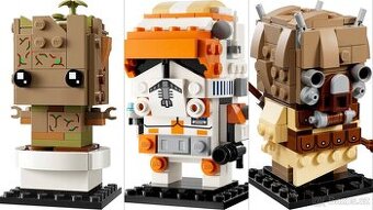 LEGO Brickheadz 40671, 40675, 40615
