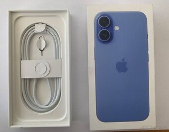 Apple IPhone 16 128Gb modrý záruka 12m Alza perfektní stav