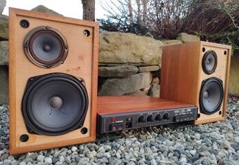 Zesilovač a reprosoustavy TESLA - Made in Czechoslovakia