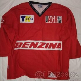 Dresy XXL White Bear, Jagr Team, červený