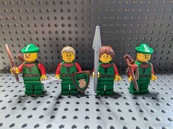 Lego Castle Figurky Nové 4ks