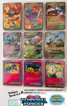 KUSOVÉ KARTY TCG POKÉMON (ORIGINÁL KARTY) (2)