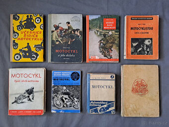 historická motoristická literatura z let 1926 - 1960