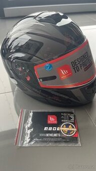 Helma na motorku MT HELMETS - překlopná (NOVÁ)