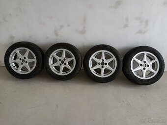 alukola elektrony 15" 4x100 Borbet zimni pneu