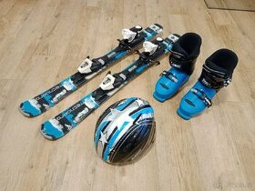 Dětské lyže boty helma