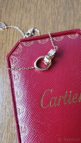 Náramek Cartier 2 propletené kroužky - 1