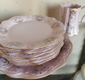 Růžový porcelán Mucha - 1