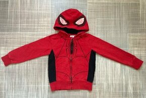 Detska mikina na zip Spiderman - vel.128