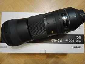 Objektiv Sigma-Nikon 150-600 F5-6,3