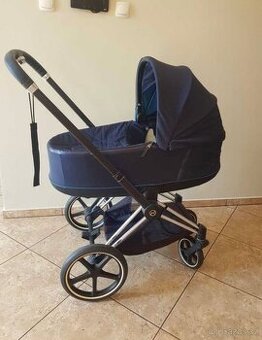 Kočárek dvojkombinace Cybex Priam Nautical Blue