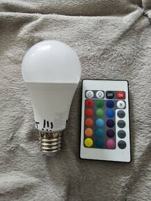 Žarovka Led 6W RGB barevna I s dalkovym ovladačem