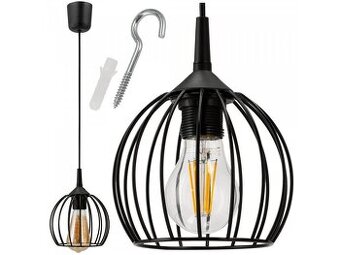 Závěsná industriální lampa