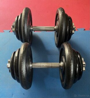 Činky 2x20kg
