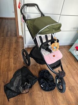 Thule Urban Glide 2 Cypress Green - super stav,bohatá vybava
