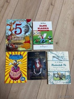 Disney knihy pohadky nove