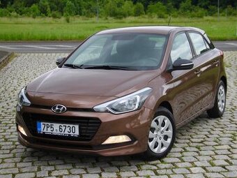 Hyundai i20, 1.2l benzín,55kw,EDICE GO,Hnědá,2018/ 67 000km
