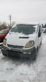Opel Vivaro 1.9 DTI F9QU7 - 60kw. R.v.2002 DÍLY