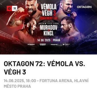 Vstupenka na oktagon 72