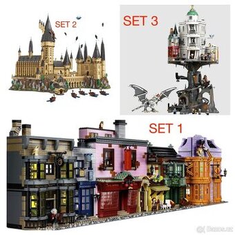 Harry Potter stavebnice 5 + figúrky - typ lego - nové - 1