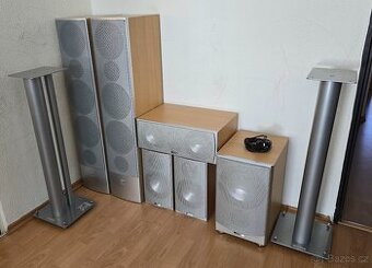 Reprosoustava Canton 5+1 a stojany pro surround reproduktory